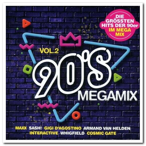 VA ?– 90's Megamix Vol. 1 + Vol. 2 (2CD) (2020) [FLAC] Uptob