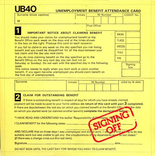 UB40 ‎– Signing Off (1980) [LP+Maxi]