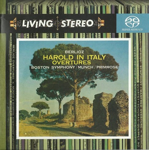 Charles Munch, William Primrose - Berlioz: Harold in Italy, Overtures (1959) [2007 SACD]