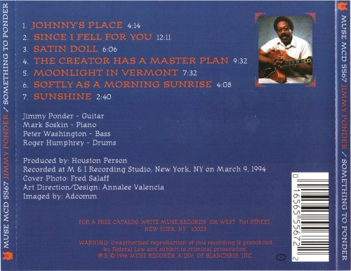 Jimmy Ponder - Something To Ponder (1994) FLAC