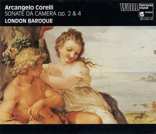 Corelli - Sonate da Camera Op. 2 & 4 (London Baroque) (1991)