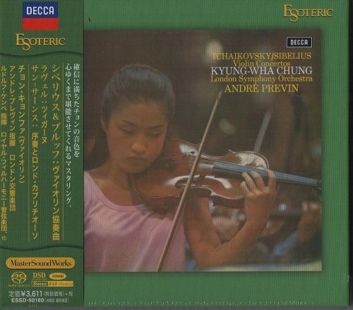 Kyung-Wha Chung & André Previn - Sibelius & Bruch: Violin Concertos (2018) [SACD]