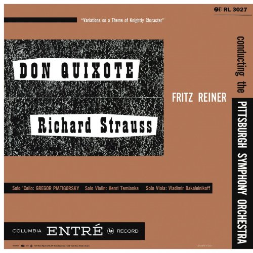Fritz Reiner - Strauss: Don Quixote, Op. 35 & Saint-Saëns: Cello Concerto No. 1 in A Minor, Op. 33 (Remastered) (2018)
