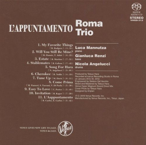 Roma Trio - L'Appuntamento (2012) [2018 SACD]