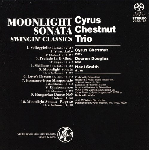 Cyrus Chestnut Trio - Moonlight Sonata Swingin Classics (2012) [2015 SACD]