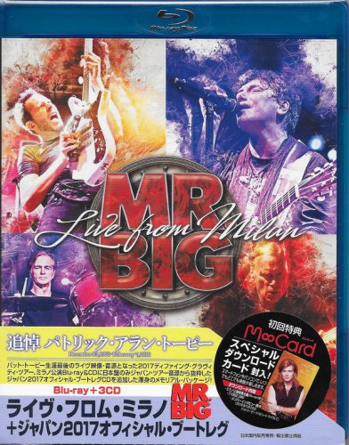 Mr. Big - Live From Milan (2018) [Japan Edition]