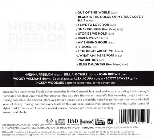 Nnenna Freelon - Shaking Free (1996) [2005 SACD]