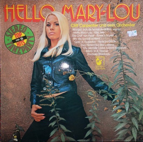 Cliff Carpenter und Sein Orchester - Hello Mary-Lou (1977) LP