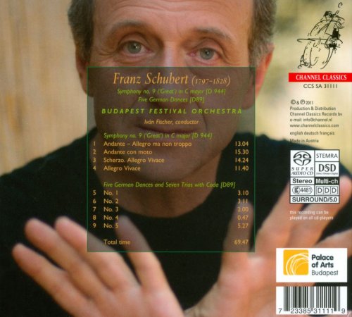 Ivan Fischer - Schubert: Symphony No.9, Five German Dances (2011) [DSD64]