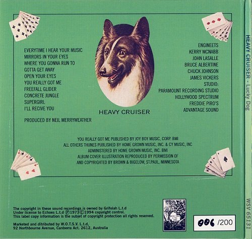 Heavy Cruiser - Lucky Dog! (Reissue) (1973/1994)