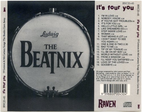 The Beatnix - It's Four You (19 Lennon & McCartney Songs The Beatles Gave Away) (1995)