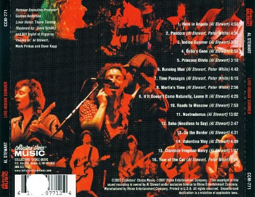 Al Stewart - Indian Summer (Remastered 2007)