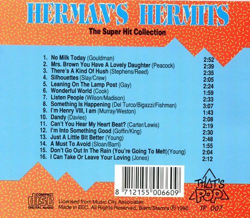 Herman's Hermits - The Super Hit Collection (1990)