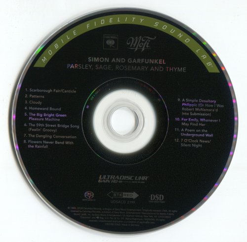 Simon And Garfunkel - Parsley, Sage, Rosemary And Thyme (1966/2018) [SACD]
