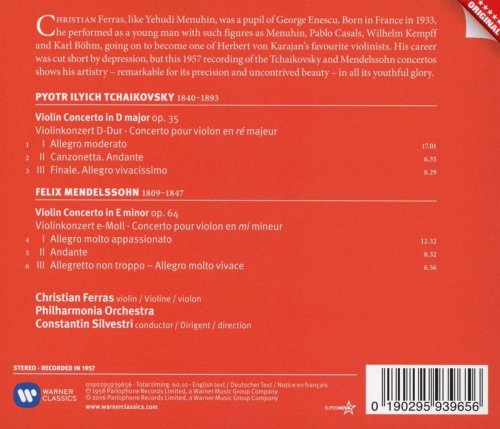 Constantin Silvestri, Christian Ferras - Tchaikovsky, Mendelssohn:  Violin Concerto (1958) [2016 Hi-Res]