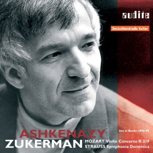 Vladimir Ashkenazy, Deutsches Symphonie-Orchester Berlin - Mozart: Violin Concerto K 219 / Strauss: Symphonia Domestica (2008)