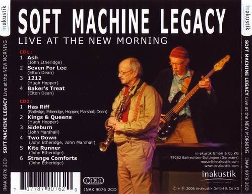 Soft Machine Legacy - Live at The New Morning (2006)