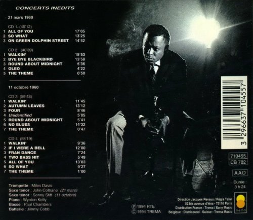 Miles Davis Featuring John Coltrane, Sonny Stitt  - En Concert avec Europe 1 Olympia (4CD Box Set) (1994)