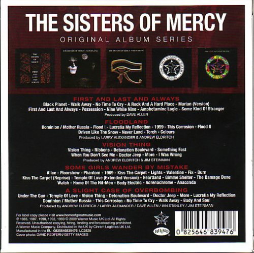 The Sisters of Mercy - Original Album Series (5CD Box Set) (2009) Lossless