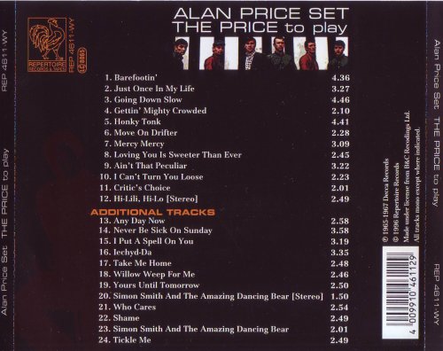 Alan Price Set - The Price To Play (1996)