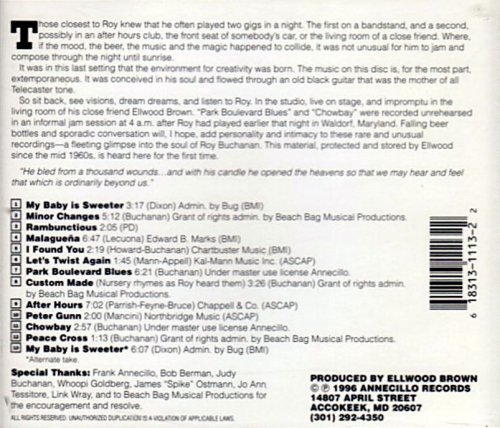 Roy Buchanan - Malaguena (1996)