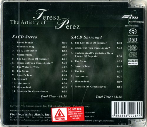 Teresa Perez - The Artistry of Teresa Perez (2003) [SACD]