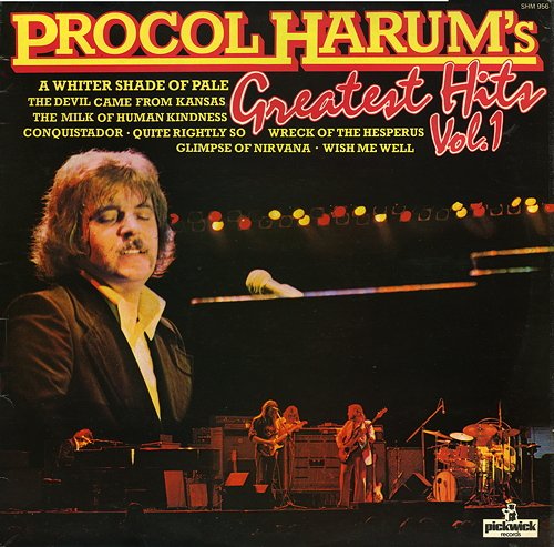 Procol Harum - Greatest Hits Vol. 1 (1978) LP