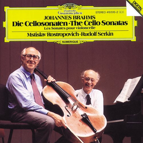 Mstislav Rostropovich, Rudolf Serkin - Brahms: The Cello Sonatas (1983)