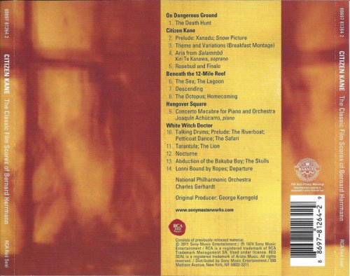 Charles Gerhardt - Classic Film Scores: Bernard Herrmann (1974) [2011]