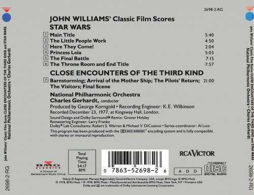 Charles Gerhardt - John Williams' Classic Film Scores: Star Wars (1977) [1989]