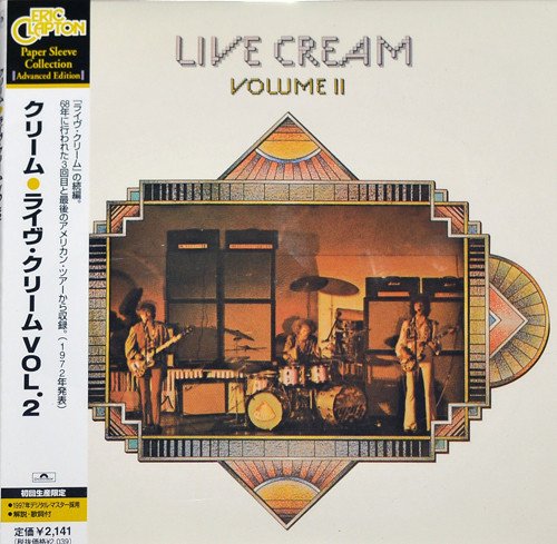 Cream - Live Cream Volume II (1972/2001, UICY-9156, RE, RM, JAPAN) CDRip