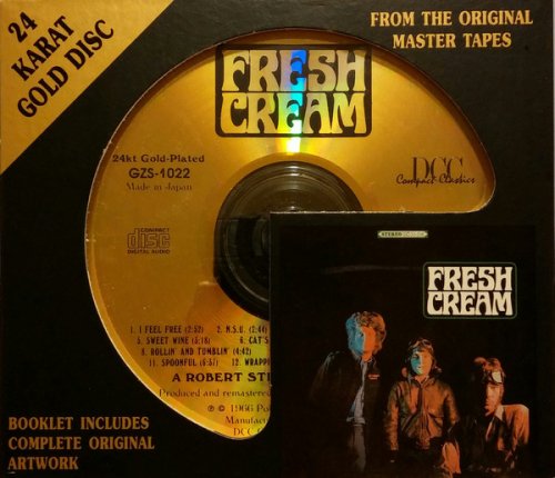 Cream - Fresh Cream (1966/1996, GZS1022, RM, US) CDRip