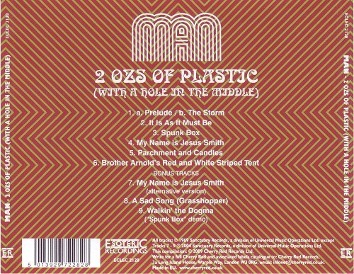 Man - 2 Oz's Of Plastic With A Hole In The Middle (Reissue, Remastered) (1969/2009)