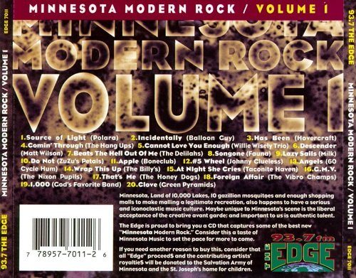 VA - Minnesota Modern Rock, Vol.1 (1994)