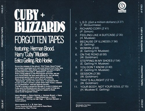 Cuby + Blizzards - Forgotten Tapes (Reissue) (1979/2016)