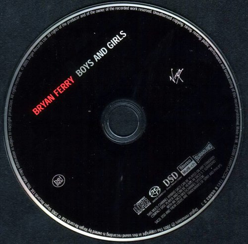 Bryan Ferry - Boys and Girls (1985/2005) [SACD 5.1]