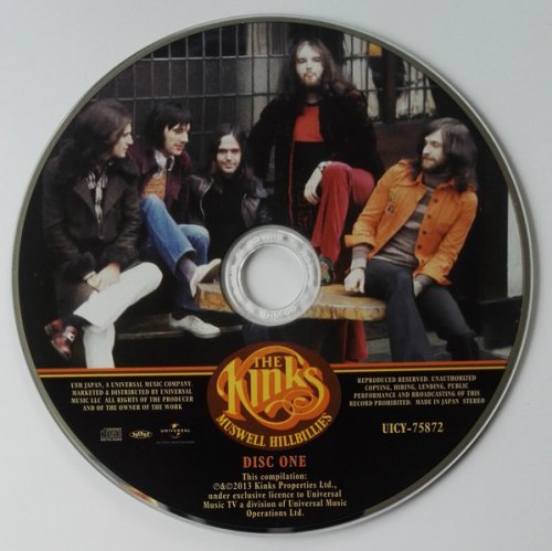 The Kinks - Muswell Hillbillies (1971/2013, UICY-75872-3, RE, RM, JAPAN) [CD-Rip]