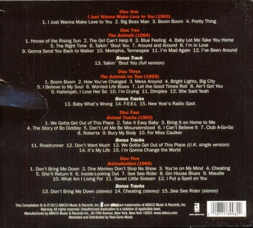 The Animals - The Mickie Most Years And More (2013) [5CD Box Set]