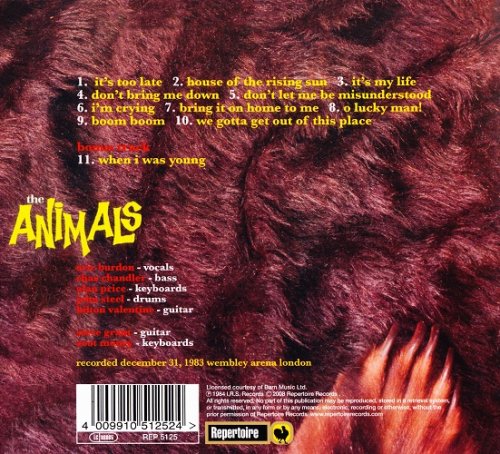 The Animals - Greatest Hits Live! (1984) [2008]