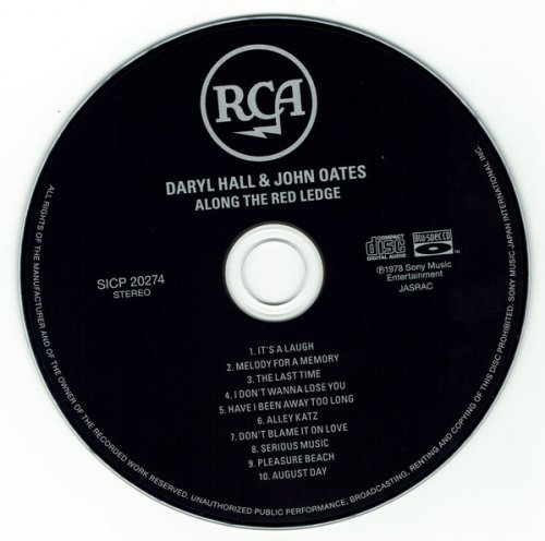 Daryl Hall & John Oates - Along The Red Ledge (1978/2011, SICP 20274, RE, RM, JAPAN) CDRip