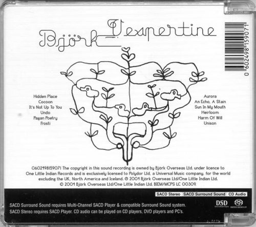 Bjork - Vespertine (2001/2004) [SACD]
