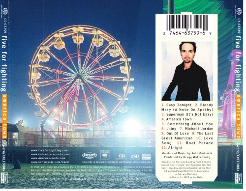 Five For Fighting - America Town (2000/2003) [SACD]