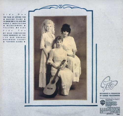 Dolly Parton, Linda Ronstadt, Emmylou Harris - Trio (1987) LP