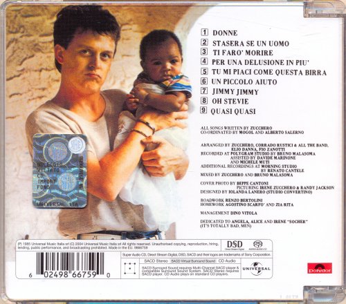 Zucchero - Zucchero & The Randy Jackson Band (1985) [2004] Hi-Res