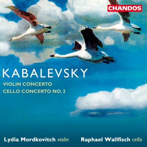 Lydia Mordkovitch & Raphael Wallfisch - Kabalevsky: Violin Concerto & Cello Concerto No. 2 (2002)