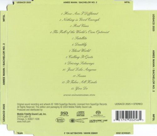 Aimee Mann - Bachelor No. 2 (2004) [SACD]