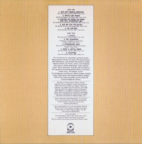 Jesse "Ed" Davis - Ululu (Japan Remastered) (1972/2003)