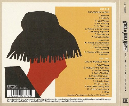 Barclay James Harvest - Victims Of Circumstance (2 × CD, Remastered, Digipack) (1984/2012)