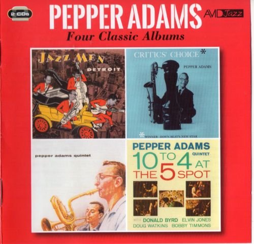 Pepper Adams - Four Classic Albums (1956 - 1958) [2CD] (2015)
