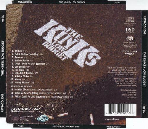 The Kinks - Low Budget (2003 MFSL Remaster) [SACD]